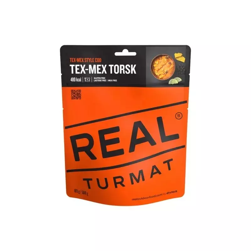 Real Turmat Tex-Mex Torsk - 500 gram