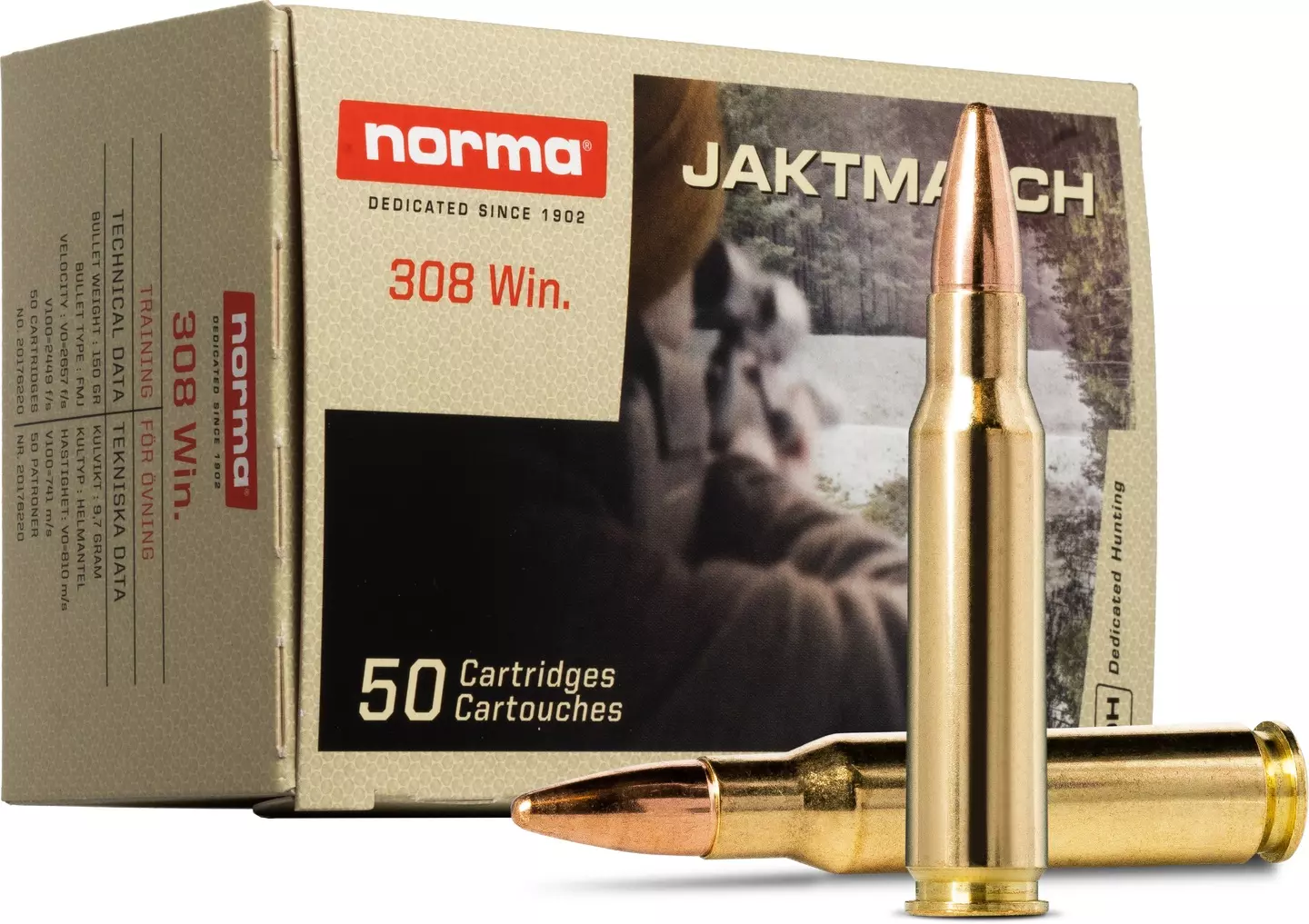 Norma Jaktmatch 308 Win 150gr / 9,7g