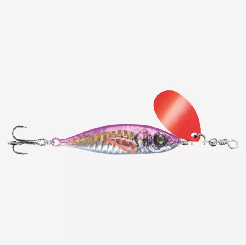 Søvik Spinnsilda 9g Fluo/Rød/Rosa/Sølv/Holo