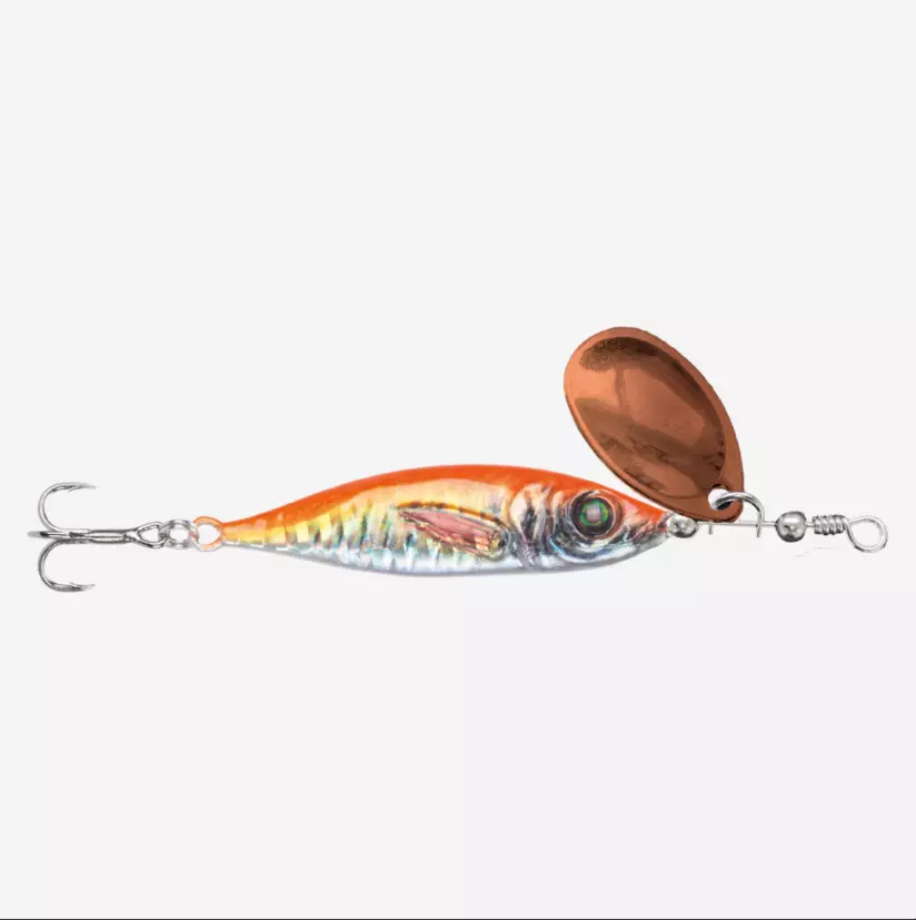 Søvik Spinnsilda 9g Kobber/Orange/Sølv/Holo