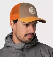 Guideline Badge Trucker Cap - Heat