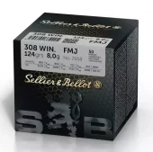 S&B 308 Win 124 FMJ (50 pk.)