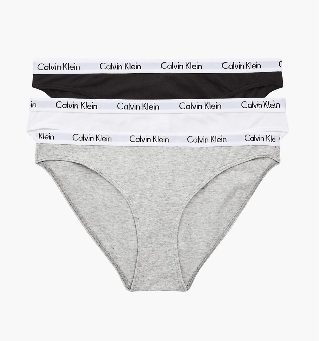 Calvin Klein 3 pk bikini Black/grey/white