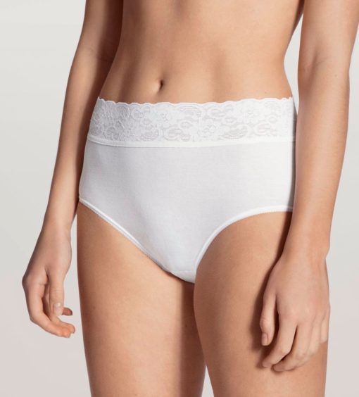 Calida Midi brief/ Slip highwaist l Lycraspitze