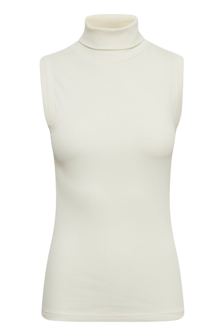 DagnalW Ropllneck Top Whisper White