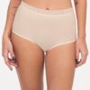 CHANTELLE high waist brief lace -golden beige