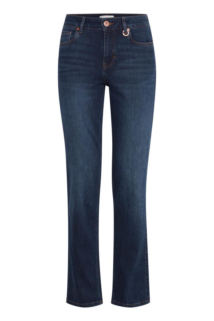 PZEMMA Jeans straight leg - Dark Blue