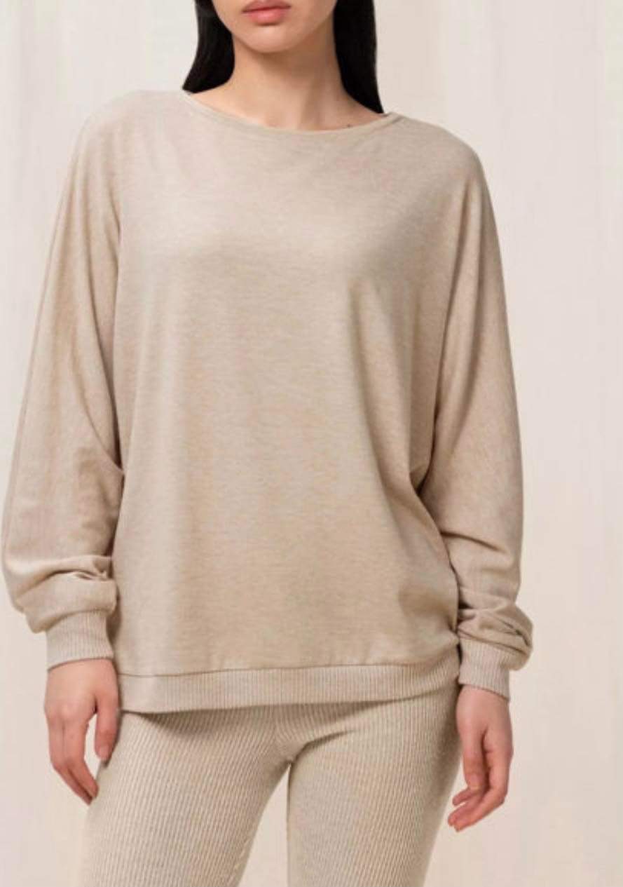 Thermal sweater, M003 Beige