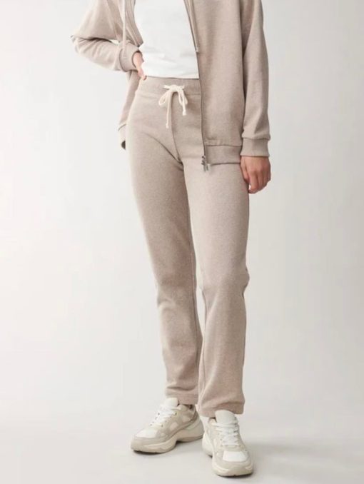 Jenna pants - Light brown melange