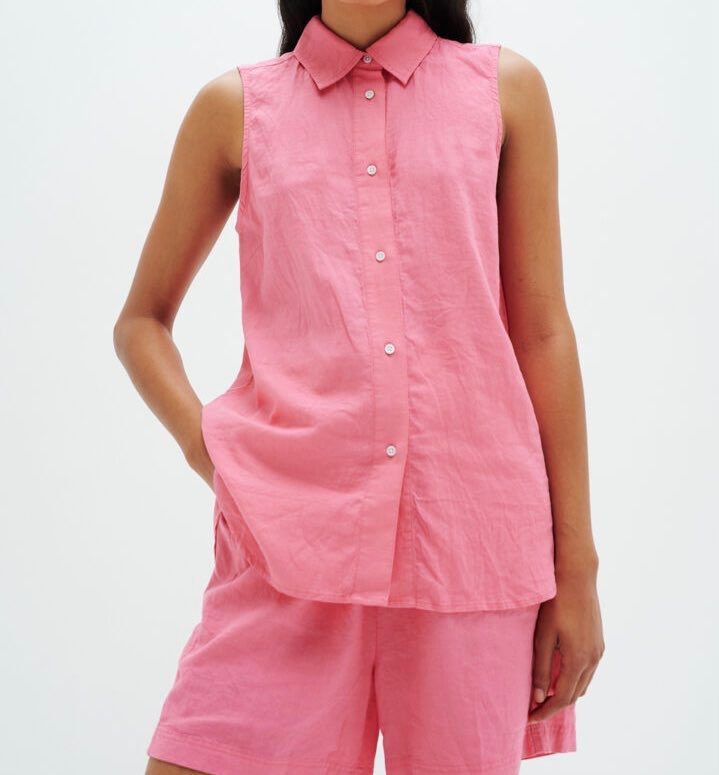OdetteIW SL Shirt - Pink Rose