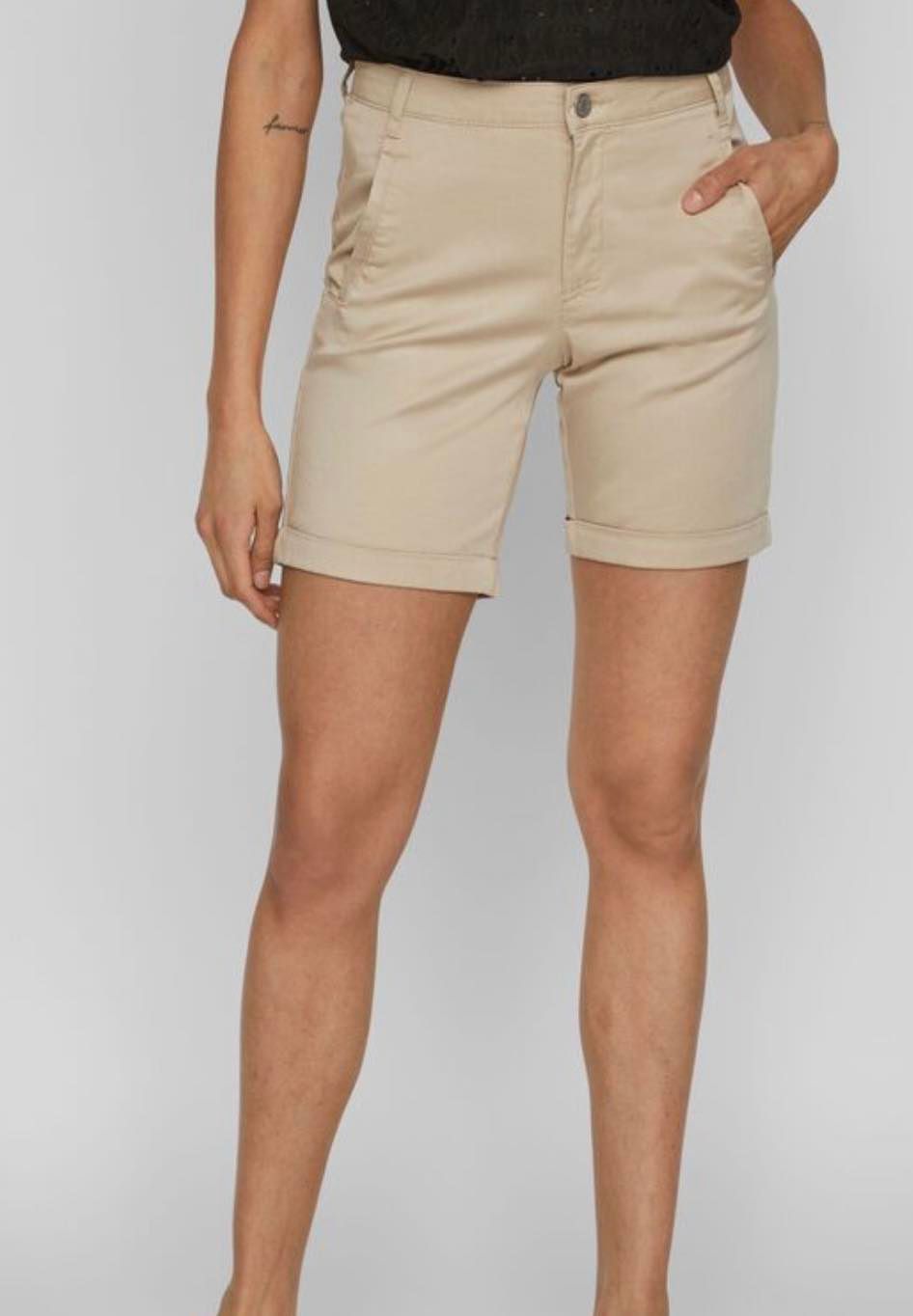 Vichino rwre new shorts - Soft camel