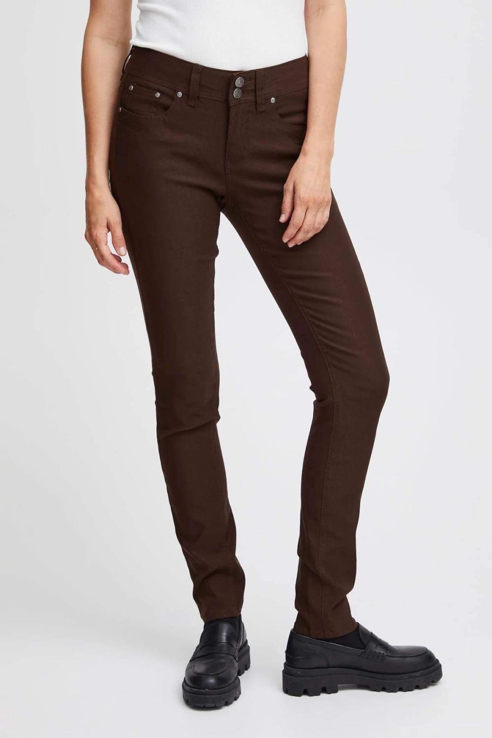 Zalin 1 Pant - Brun