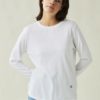 Micaela long sleeve tee - White