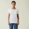 Ashley Jersey Tee - White