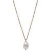 Pearl Short Necklace Gold