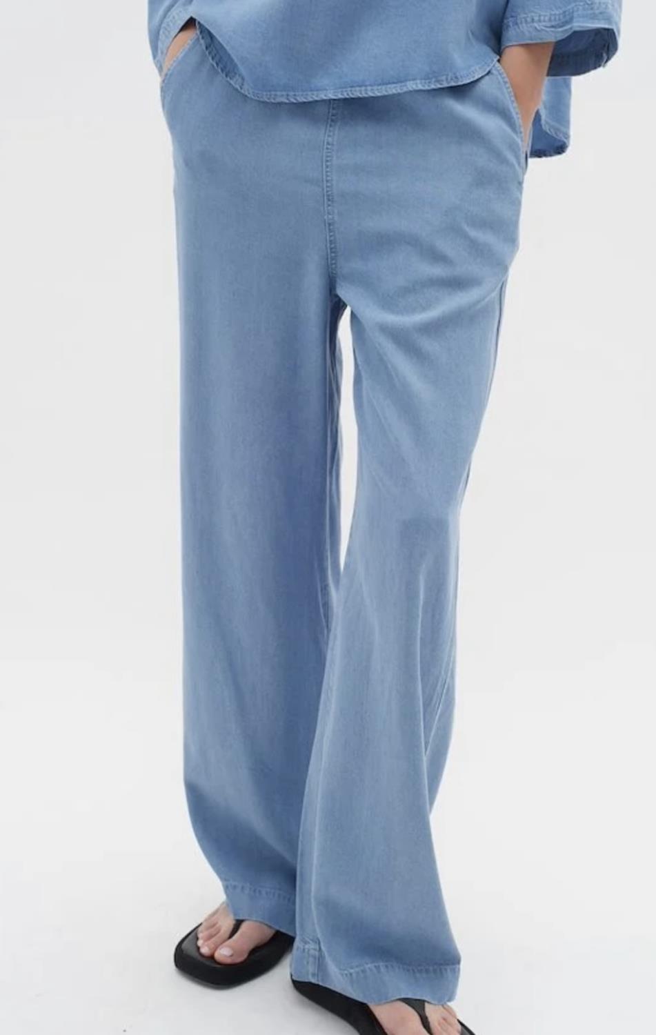 PhilipaIW Pant - Light blue denim