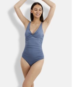 PE Simi Solid Swimsuit Capteins blue