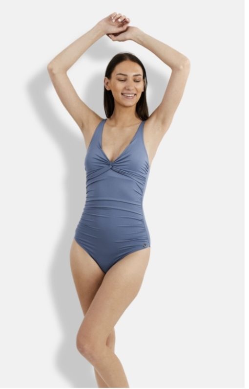 PE Simi Solid Swimsuit Capteins blue