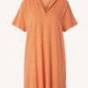 Kailey Organic Cotton Terry Dress - orange