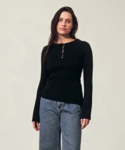 Ellinor Merino Wool Blend Knitted Sweater