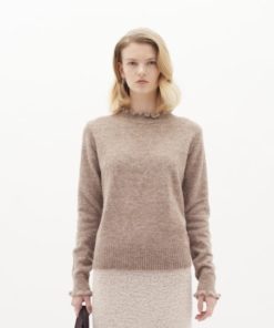 AnajaIW Pullover - Sandy grey melange