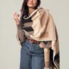 Palma Recycled Wool Blend Poncho