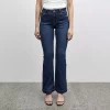 PZBECCA UHW Bootcut - Dark Blue