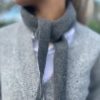 Vilola Small scarf - Medium Grey