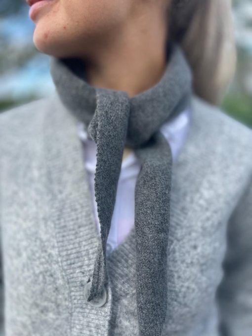 Vilola Small scarf - Medium Grey