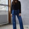 PZMIKA HW Jeans Wide Leg