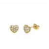 Dawn Crystal Earring Clear/Gold