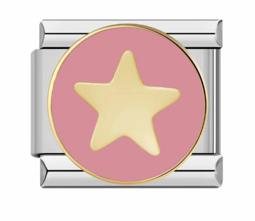 Star in circle - Link charm