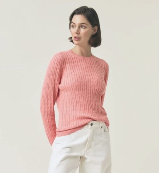 Lexington Organic Cotton Cable Knitted Sweater