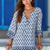 Tessy Habana Adara tunic - blue
