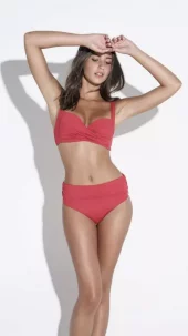 Panos Medea Solid Top - Lipstick red