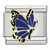 Butterfly Blue Charm Links
