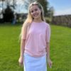 FQFENJA-TEE- PUFF - Coral Blush