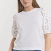 FQSKY -TEE - BRILLIANT WHITE