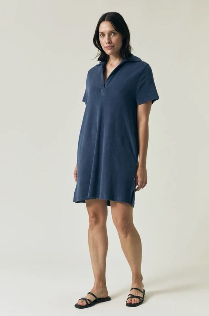 Lexington Organic Cotton Terry Polo Dress