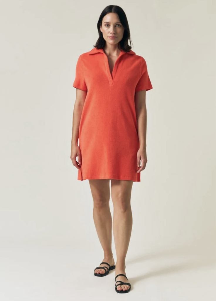 Lexington Organic Cotton Terry Polo Dress