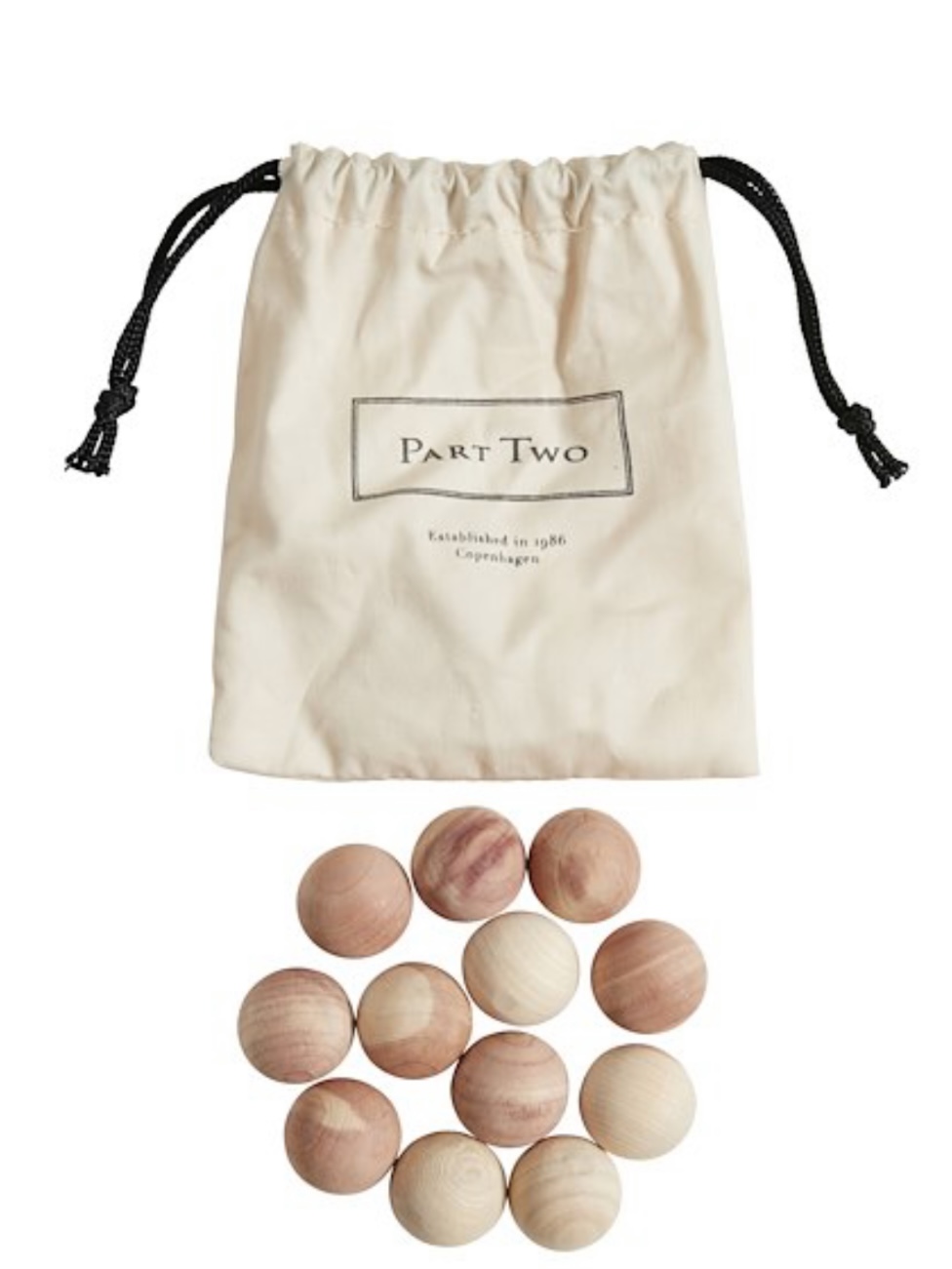 Cedar wood balls