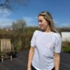 FQFenja - puff t-shirt - Brilliant white