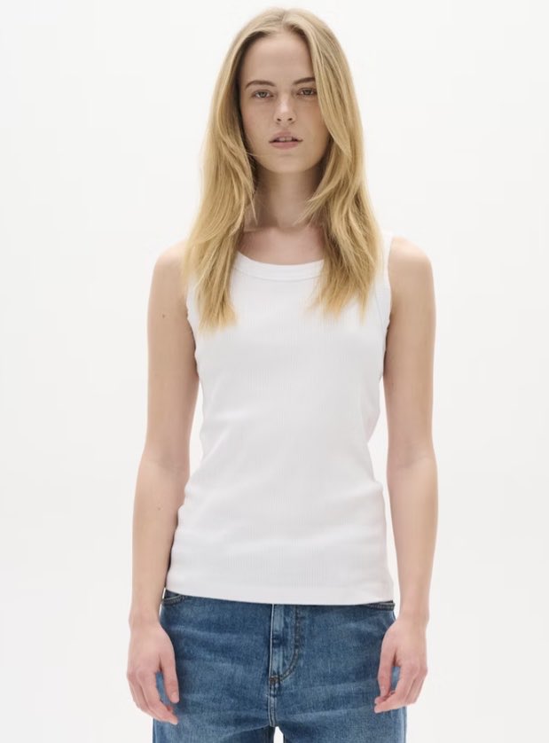 DagnaIW Tank - Pure White