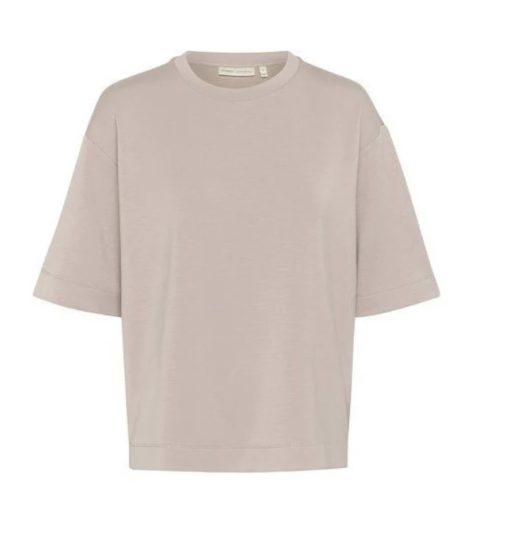 PannieIW Oversice T shirt - Stone