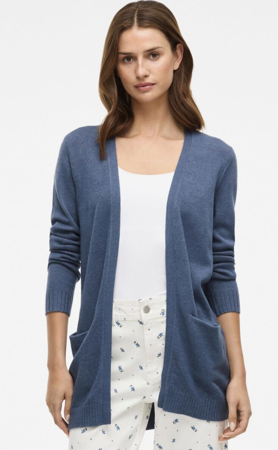Viril Open L/S Knit Cardigan