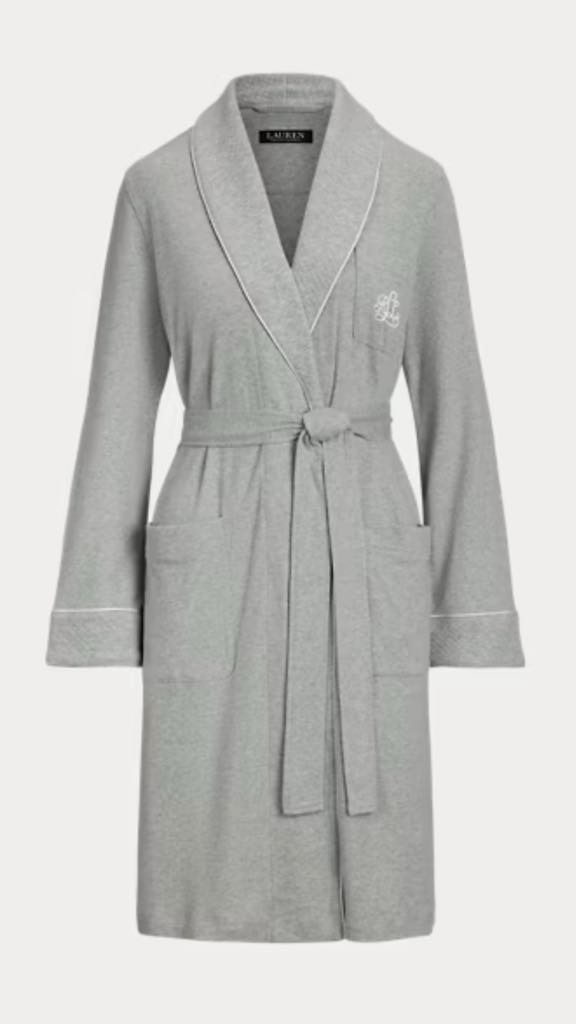 Lauren - Ralph Lauren morgenkåpe - Grey