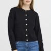 PZSARA Short Cardigan - Black Beauty