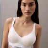 Calvin Klein Lift Brallette Rolling Change - White
