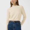 GuniIW Anaja Pullover - Whisper White Melange