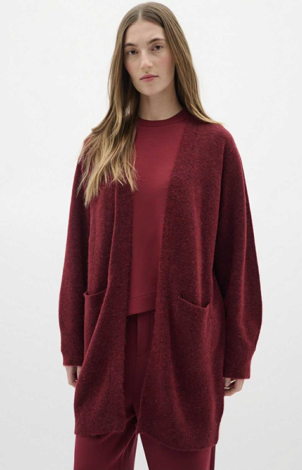 GuniIW Cardigan Cabernet